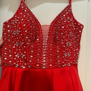 Prom Dress, Red